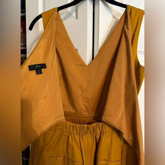 MINT Condition *Rare* J Crew Wrap Jumpsuit, 4, Gold/Mustard - Picture 4 of 10